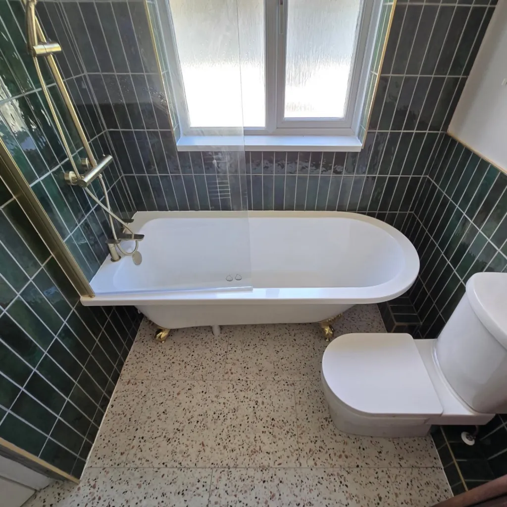 Bathroom fitters in Faversham — completed bathroom installation
